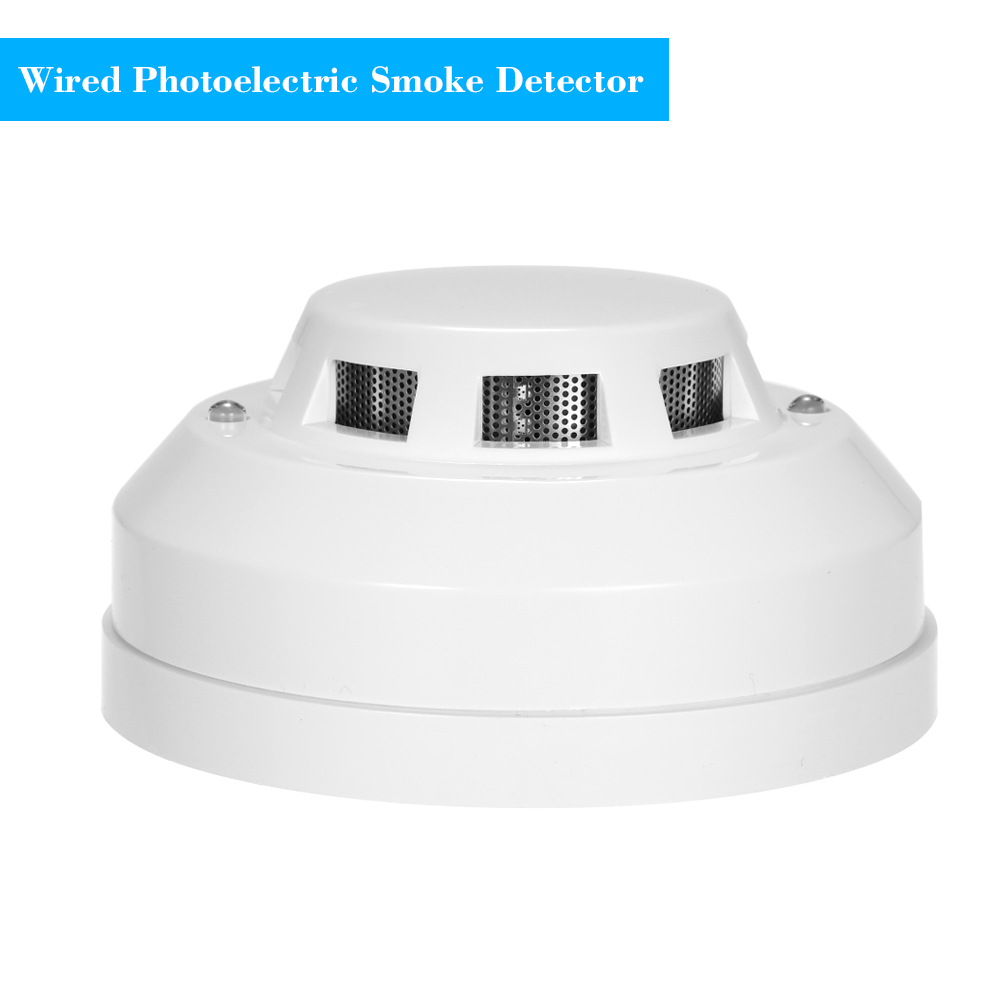 Smoke Detector Interconnected - Rilevatore di fumo fotoelettrico cablato sensore