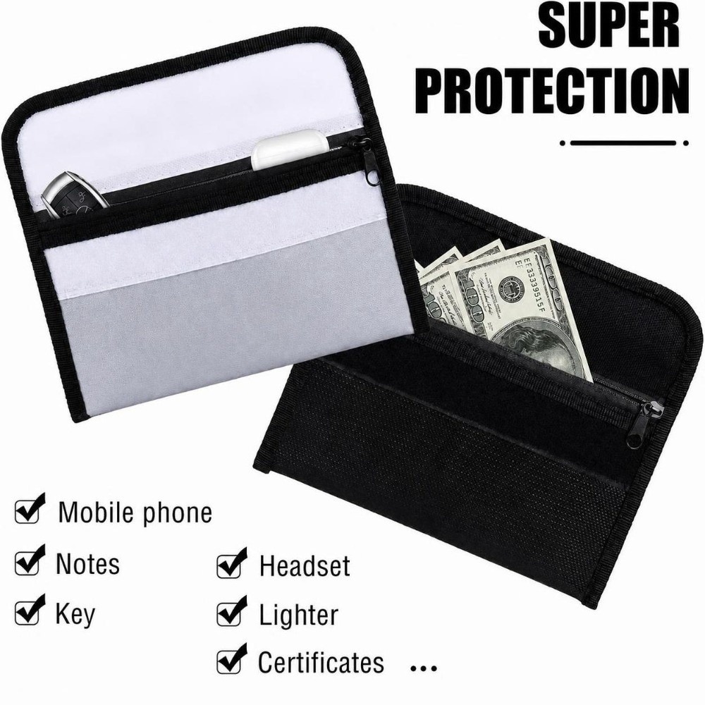 Fire Safe Document - Borsa Impermeabile e Ignifuga con Cerniera,