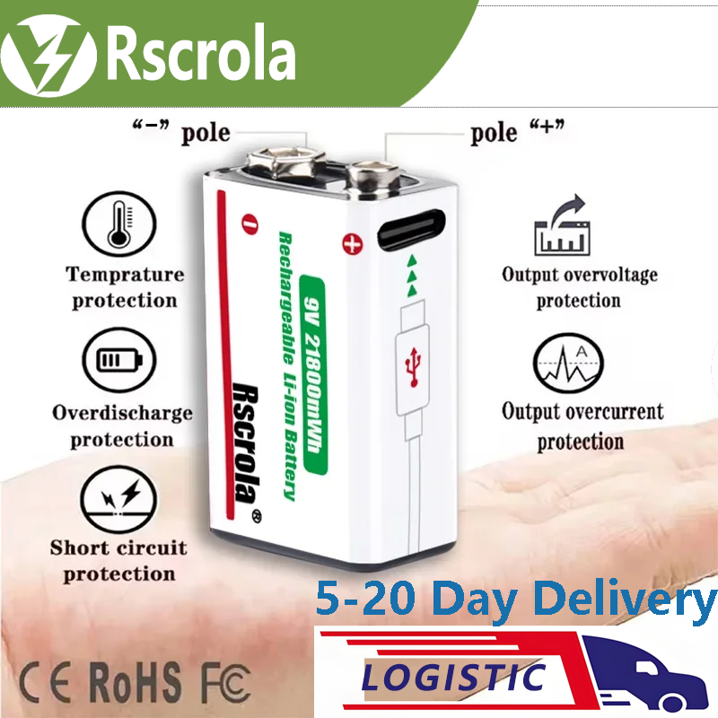 Smoke Detector Interconnected - Batteria Ricaricabile agli Ioni di Litio