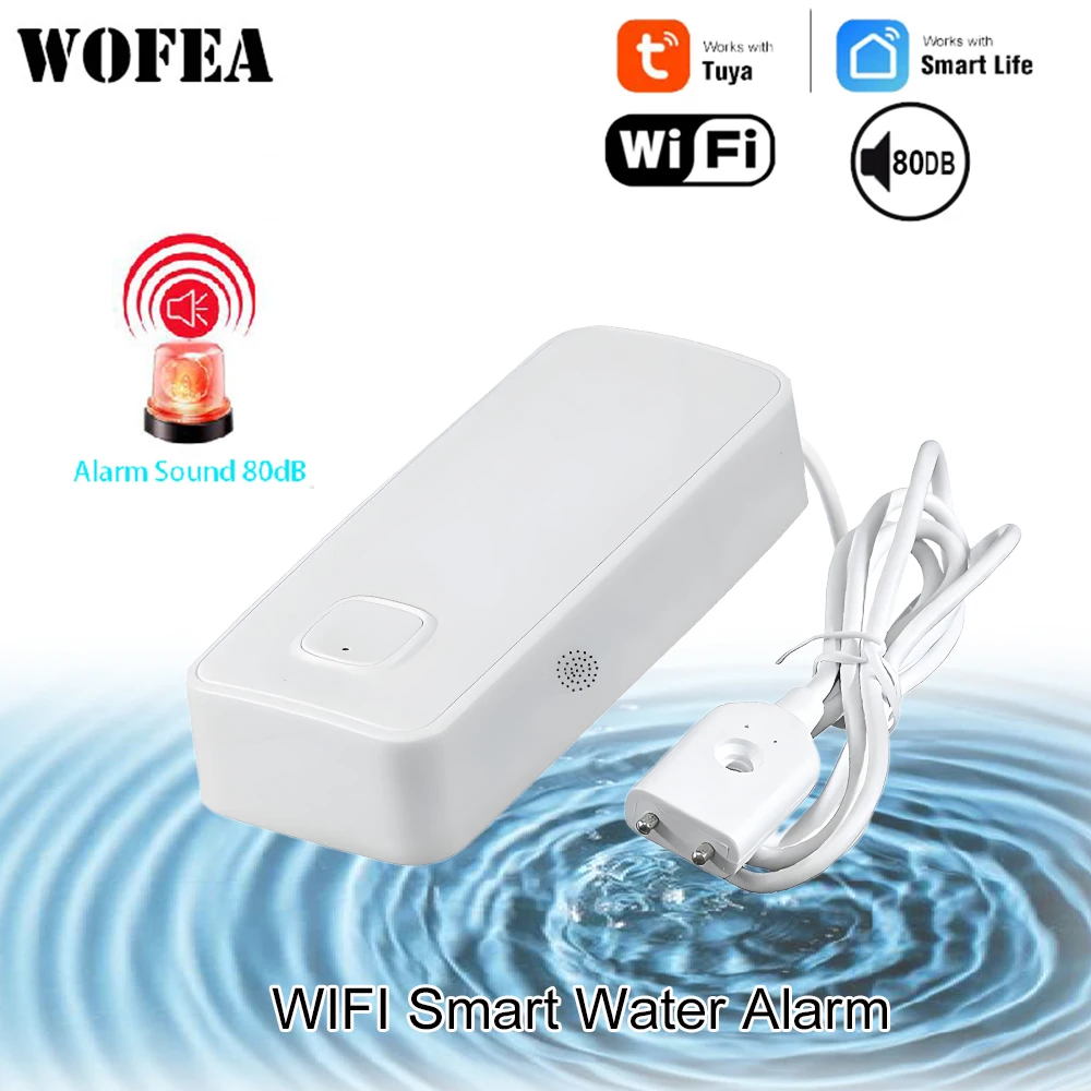 Water Alarm Sensor - Allarme per perdite d'acqua Tuya Smart