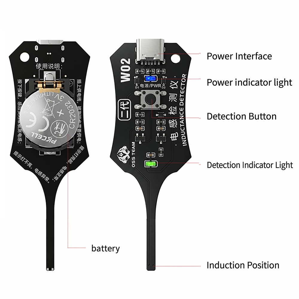 Tester di Induttanza DC 5V per - Co Detector Plug recensione e prezzo