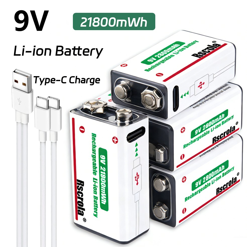 Batteria ricaricabile da 9 V,  - Smoke Detector Interconnected recensione e prezzo