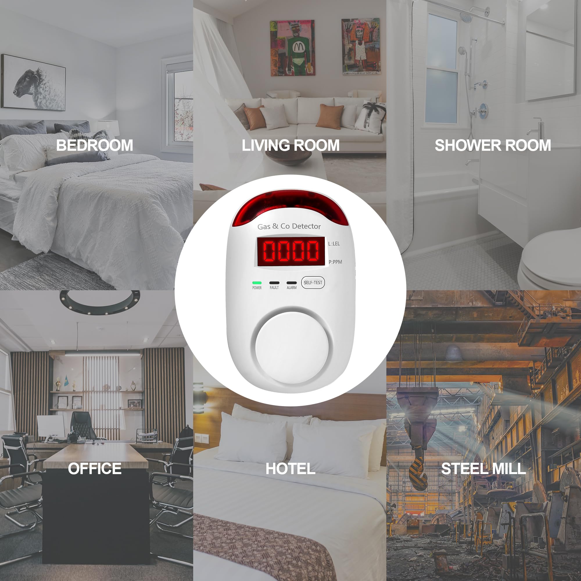Rilevatori combinati di gas e  - Co Detector Plug recensione e prezzo