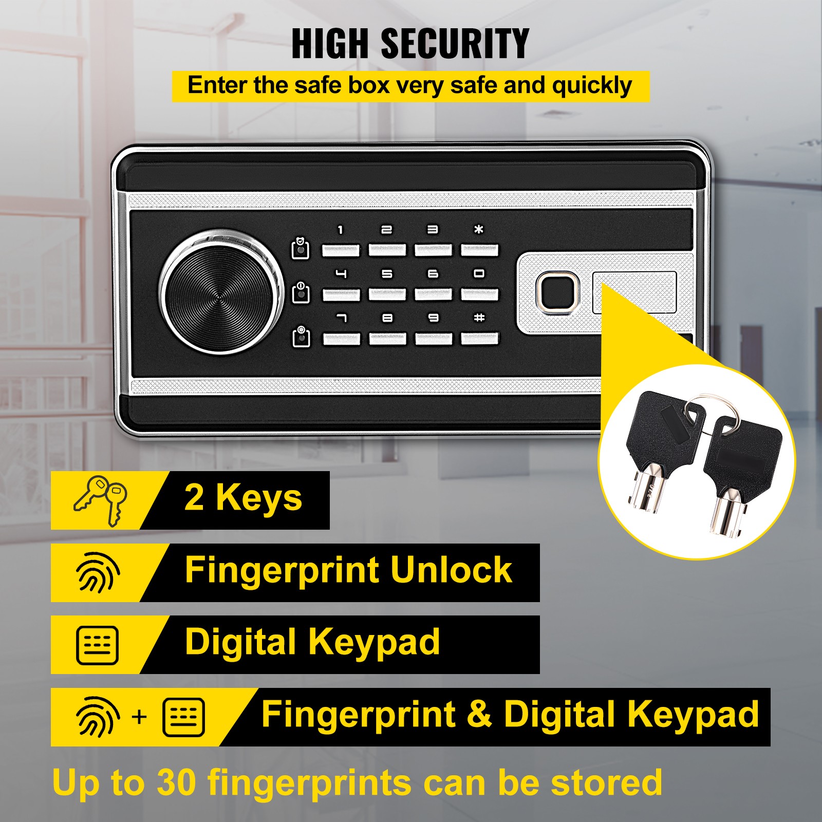 Cassetta di sicurezza con serr - Lockbox Key Secure recensione e prezzo