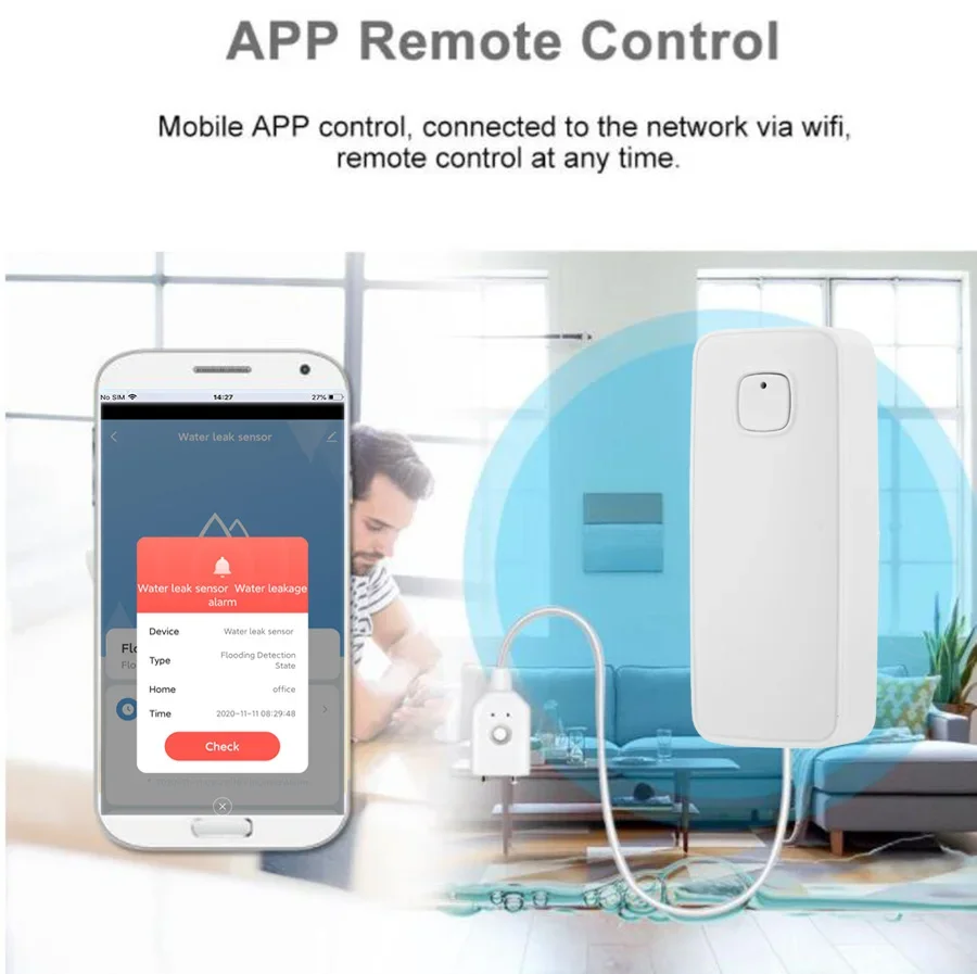 Allarme per perdite d'acqua Tu - Water Alarm Sensor recensione e prezzo